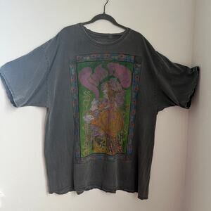 Pink Floyd Gray Distressed "Marquee London 1966" Oversized T-shirt L/XL Retro